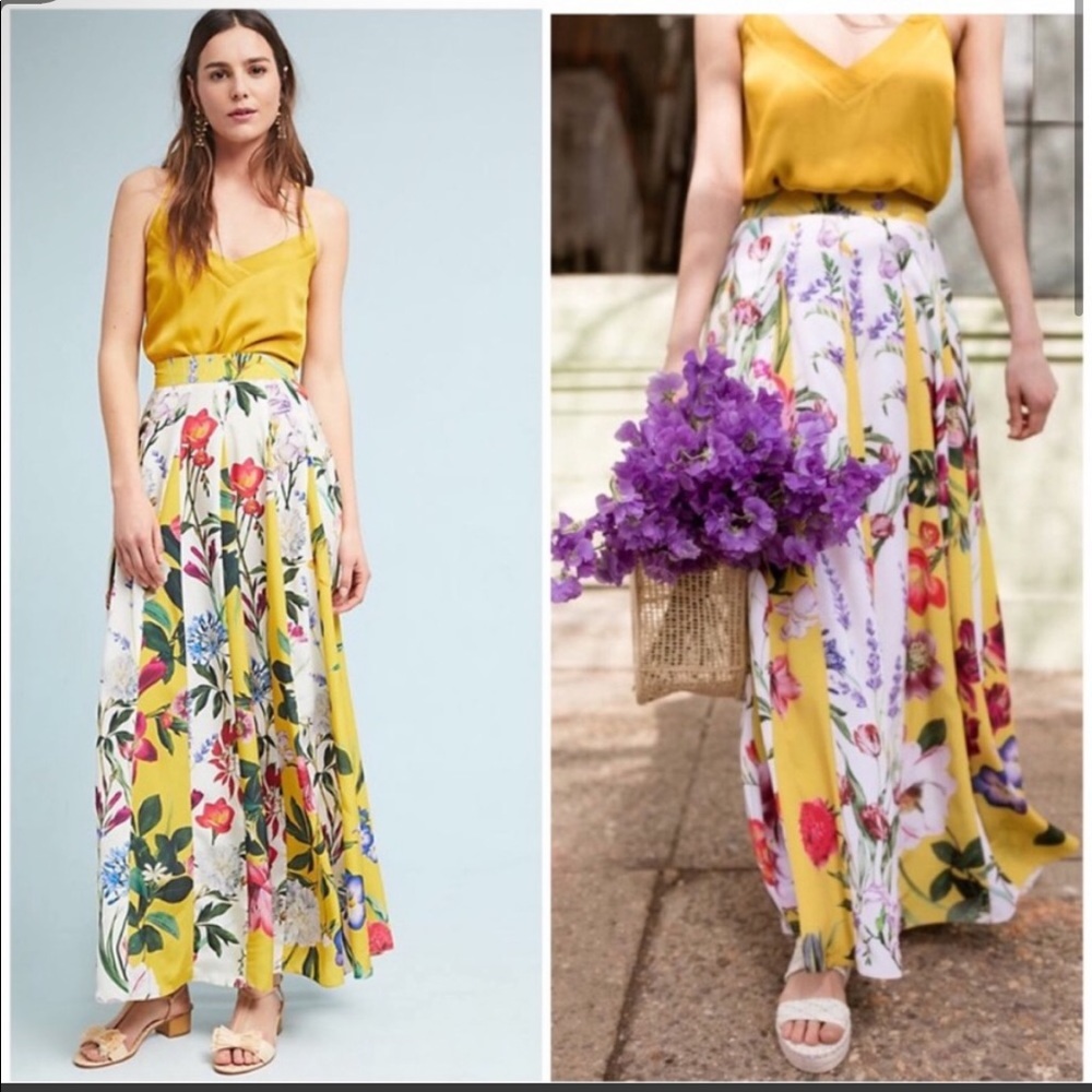 Anthropologie Aprile skirt